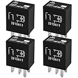 4PCS 8T2T-14B192-AA Relay – 4-Pin 12VDC Automotive Relay – OEM Replacement for Select Ford Vehicles
