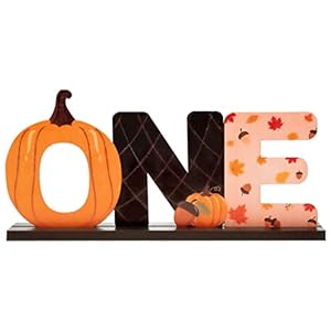 Pompoen One Letters DIY Dikke Houten Bruiloft Decoratie Woondecoratie