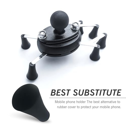 Irinidig IRI20901 4 Pcs Motorcycle Mobile Phone Holder Protective Cap thumb #4