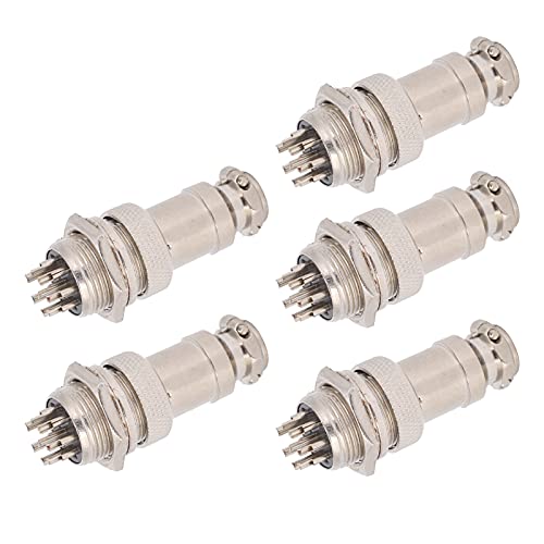 Conector Aviación Fdit GX16 16 mm 450 V 8 Pin miniatura 3