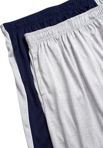 RBX Boys' Athletic Shorts - 2 Pack Breathable Poly Fleece Performance Shorts with Pockets - Active Shorts for Boys2