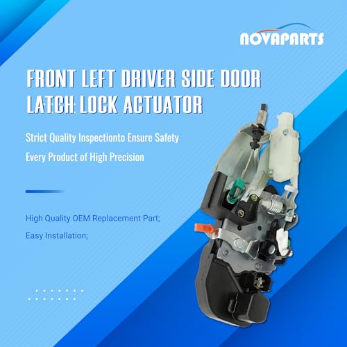 Image of NOVAPARTS 931-749 Front Left Driver Side Door Latch Lock Actuator for 2011 2012 2013 2014 Dodge Challenger Replaces # 68064403AB 68064403AC 68064403AH