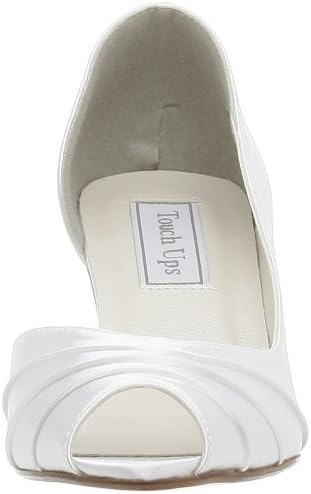 Touch Ups Women's Abby Pump,White,12 W | Image 1