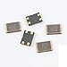 Aexit 5 Pcs Passive Components SMD 7mmx5mm Passive Quartz Crystal Oscillators 13MHz Crystals Silver Tone