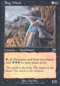 Magic The Gathering - Bog Witch - Mercadian Masques