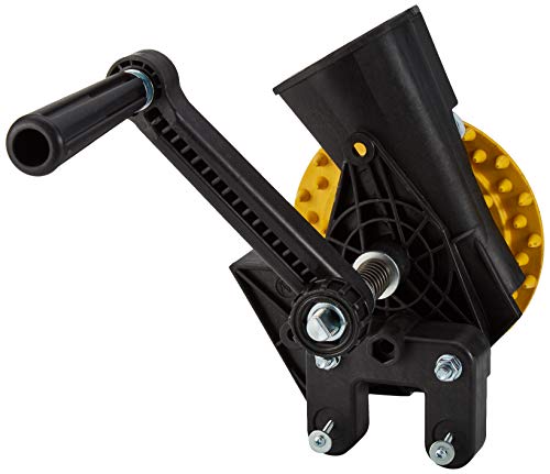 Elektrische Getreidemühle für verschiedene Getreidearten, auswechselbare Siebe, Fassungsvermögen 18 Liter, verarbeitet 130-260 kg Getreide pro Stunde & GRISU’ 2168F Entkörnungsgerät Handbetrieb