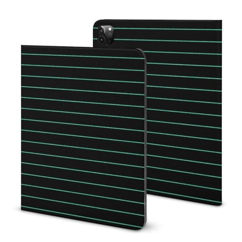 Coque professionnelle noire imprimé ligne fine pour iPad Pro 11 pouces