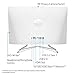 HP 24-inch All-in-One Touchscreen Desktop Computer, AMD Athlon Gold 3150U Processor, 8 GB RAM, 512 GB SSD, Windows 10 Home (24-df0040, White), Snow White