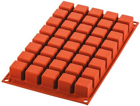 Professional SF263 Silicone Mold, Cube 0.94 Inch (0.46 Ounce), 40 Cavities