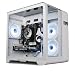 ionz Gaming PC - AMD Ryzen 5 5500, Nvidia RTX 3050, 16GB RAM, 1TB NVMe SSD, Windows 11, 500W 80+ PSU, USB WiFi, Curve, White