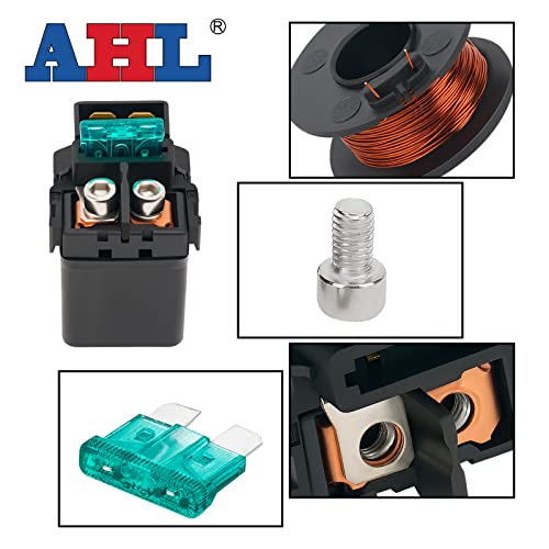 AHL Motorcycle Starter Solenoid Relay for Honda CBR1000 FP/FR/FS/FT/FV/FW/FX 1992-1999 - Image 2