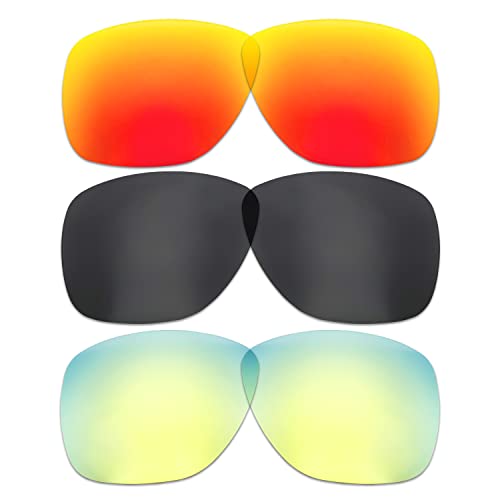 Lentilles pour Oakley Breadbox neuves lot de 3 paires de verres solaires