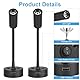 AOOTE LED Leselampe 12V Dimmbar, 2 Pack Wandlampe Dimmbare Flexible Schwanenhals, Bett Aluminium Leseleuchte Wand Flexibel, 3000K Warmweiß DC 12V-24V Spot für Boot Wohnwagen Innenbeleuchtung Yacht