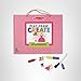 Melissa & Doug Natural Play: Play, Draw, Create Reusable Drawing & Magnet Kit – Princesses (54 Magnets, 5 Dry-Erase Markers) - FSC Certified