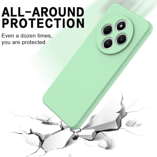 Coque Xiaomi Poco M7 5G étui protection fine anti-rayures antichoc vert - 4