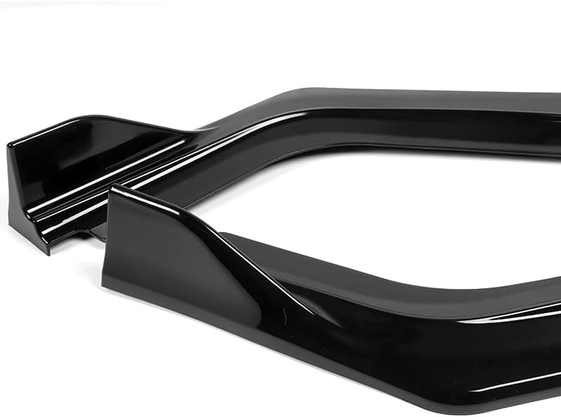 3PCS Front Bumper Lip Kit fit for Compatible with 2022-2024 Honda Civic Sedan, Type-R Style Splitter Trim Protection Spoiler, Air-Dam-Chin-Diffuser (Painted Black)