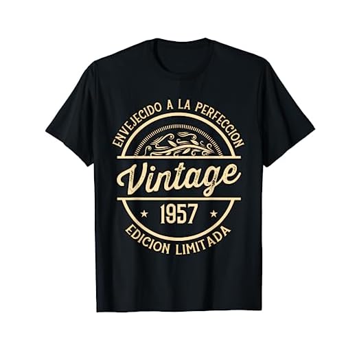 Hombre 65 Cumpleaños Nacido En 1957 Vintage 65 Años Camiseta