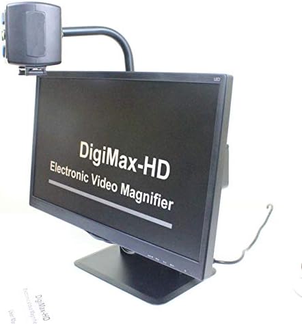DigiMax Desktop Video Magnifier for Reading Designed for Visual Impairment and Independent Living