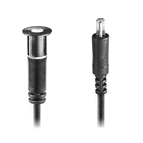 CLGarden Singolo Mini Faretto da incasso LED BES3 per Terrazze Scale e Gradini LED Colore bianco freddo, Luce LED 12V DC, Lampadine aggiuntiva per Set Faretti, uso esterno e interno, percorribile