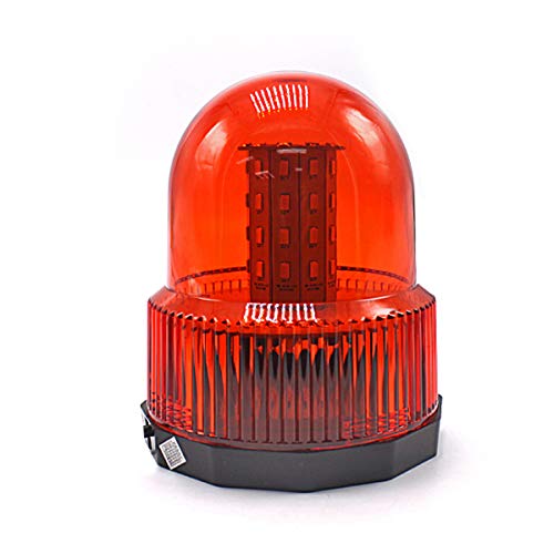 Amazon.co.jp: 【アンバー】 回転灯 40LED 12V/24V 兼用 点灯