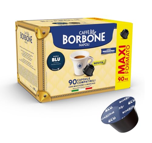 Caffè Borbone Mezcla de Café Azul - 90 cápsulas - Compatibles