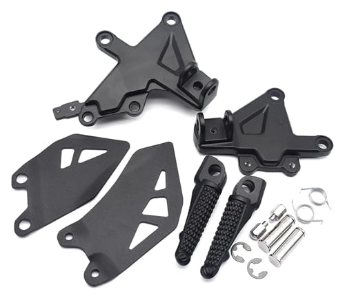 Repose-Pieds Avant pour ZX10R 2011-2020 Pédales de Moto Noires