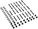 Rover 3.9L-4.6L V8 w/10 bolt heads head stud kit