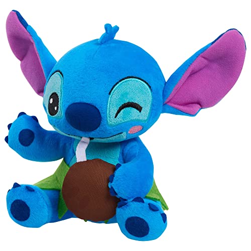 Disney Stitch Small Plush Stitch And Coconut, Stuffed Animal, Blue, Alien, Kids Toys For Ages 2 Up, 6.5 Inches Tall #TOP1