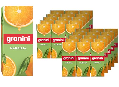 Granini - Néctar de Naranja a partir de Zumo de Naranja - 10 Packs de 3 x 0,20L