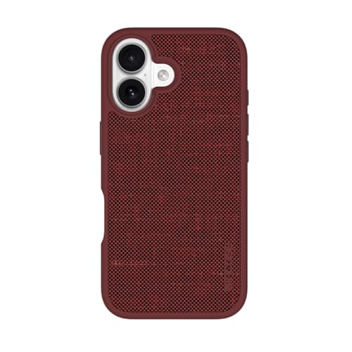 Coque iPhone 16 élégante Incase Icon en Woolenex haut de gamme résistant aux rayures