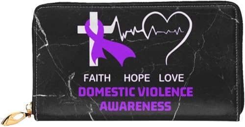 Domestic Violence Awareness Wallet Card Bag