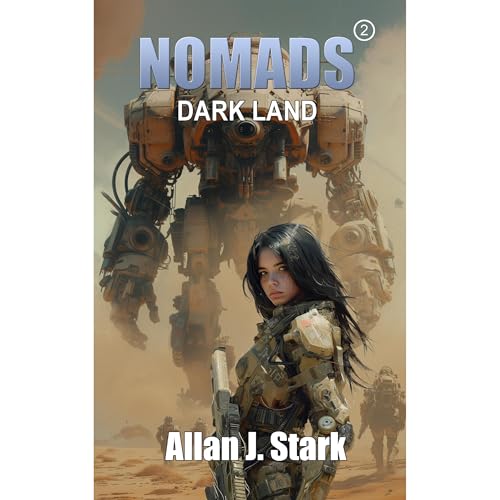 NOMADS Audiolibro Por Allan J. Stark arte de portada