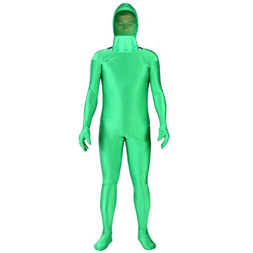 Neewer Photo Video Chromakey Green Suit Green Screen Chroma Key Body Suit Spandex Material for Photo Video Invisible Effect