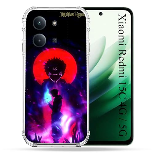 Protégez votre Xiaomi Redmi 15C 4G des bris d'écran avec cette coque Sukuna Jujutsu Kaisen