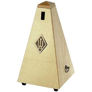 Wittner Métronome Pyramidal Érable naturel mat - Les Beatles, Paul McCartney, John Lennon, RIngo Starr, George Harrison