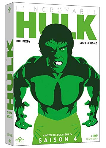 L'Incroyable Hulk - Saison 4, el pack de 5 DVD clásico para maratones de acción en casa