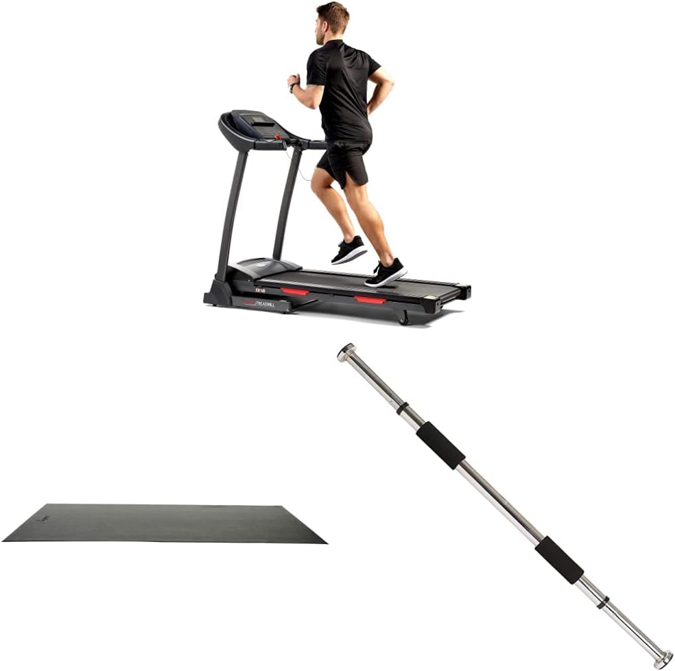 Sunny Health & Fitness Folding Incline Treadmill with Optional Exclusive SunnyFit® App and Smart Bluetooth Connectivity - SF-T7705SMART