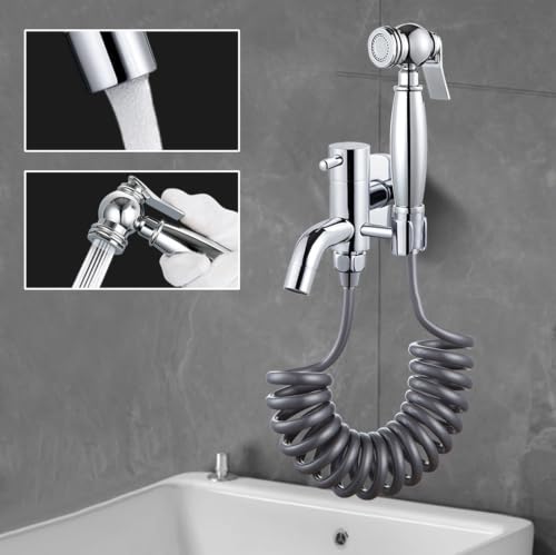 Kit grifo de bidet para WC de pared: la solución perfecta para renovar la higiene de tu baño 3
