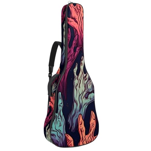 Sac de transport pour guitare acoustique 104 cm rembourré pour protéger votre instrument de l'eau