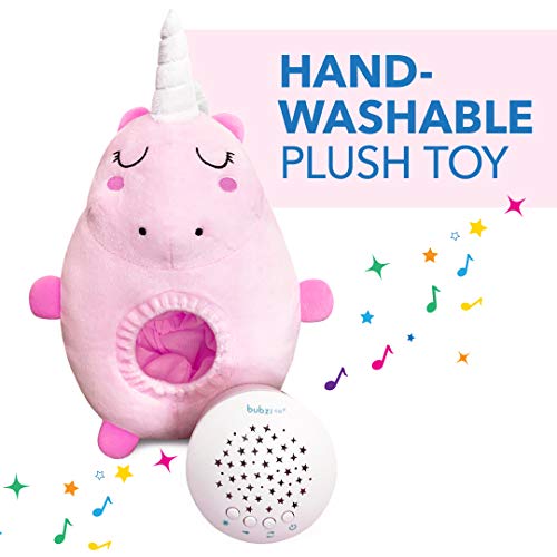 Baby Soother Toys Unicorn White Noise Sound Machine, Toddler Sleep Aid Night Light, Unique Baby Girl Gifts & Baby Boy Gifts, Baby Shower Gifts, Portable Baby Soother, New Baby Gift, Gender Neutral - Thumbnail 4