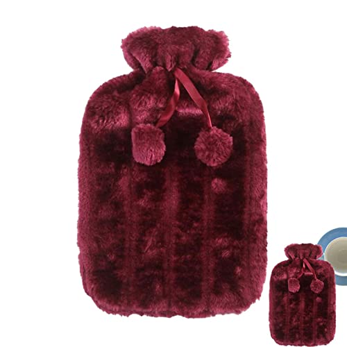 湯たんぽ カバー 2L湯たんぽカバ 2個セット 電気湯たんぽカバー 防寒グッズ 疲れ緩和 防寒対策 お湯入れ【ただ温かいなカバー ゆたんぽ付なし】エコ湯たんぽ ゆたんぽ 電気不要 柔らかい かわいい フワフワ 洗える 安全 腹痛緩和 防寒グッズ 足 冷え対