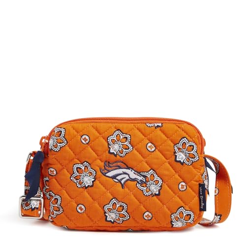 Image of Vera Bradley womens Cotton Small Stadium Crossbody Bag