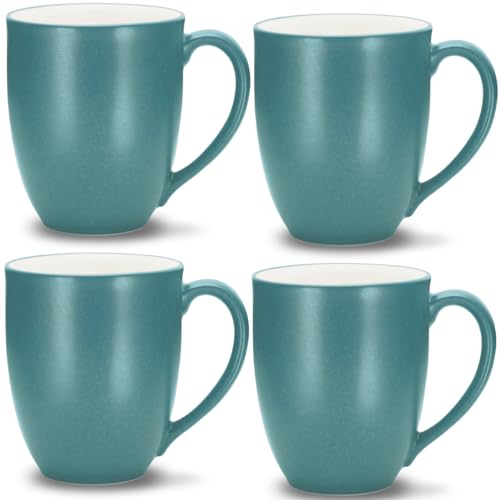 Noritake Colorwave Turquesa Set 4 Mugs 18 oz miniatura 1