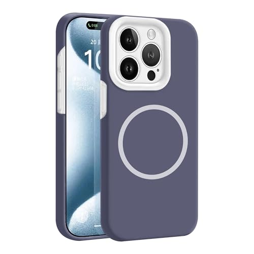 Image of Kratos Soft Silicone Case Cover Compatible with iPhone 16 Pro - Everyday Comfort Protection, Wireless Magnetic Charging Case with Raised Edge Camera & Screen Protection, Shock-Resistant Design