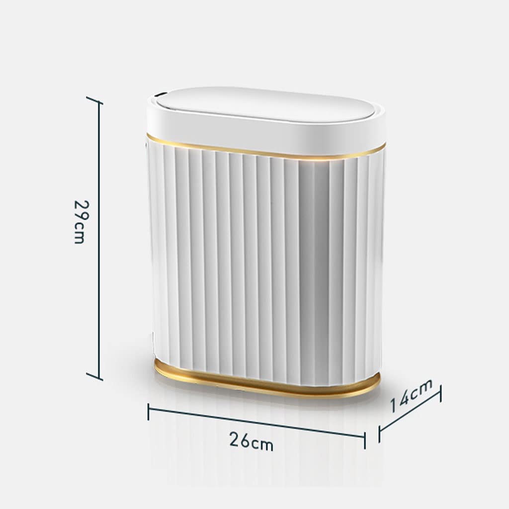 7L Smart Sensor Spazzatura Spazzatura Bine Home ELECTRONICO Kitchene di rifiuti Bin Bin WC Impermeabile Secchio di stoccaggio Stretto