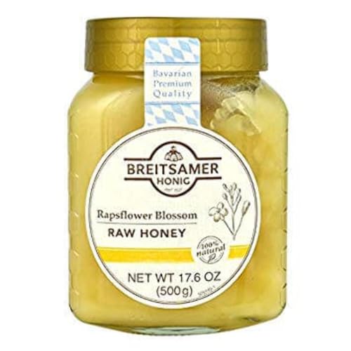Breitsamer Creamy Honey in Jar, Rapsflower, 520ml