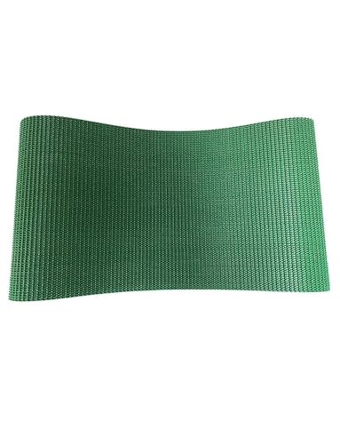Cinta transportadora de PVC industrial de 120x23cm para embalaje en fábrica y escritorio