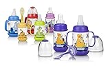 Nuby 2-Pack Nurtur Care Infa Feeder Set, 4 Ounce, Colors May Vary