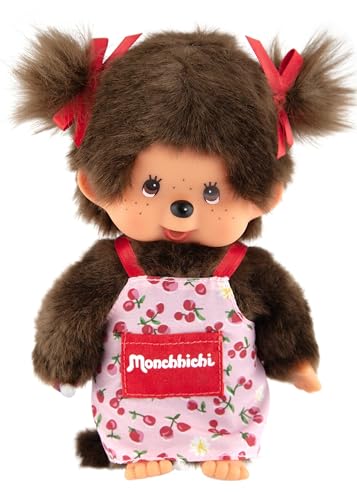 Monchhichi - Girl Flower Apron Plush Doll