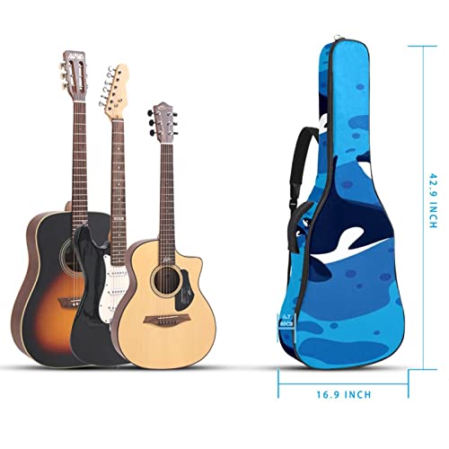 Housse étanche pour guitare acoustique avec double bandoulière et poche Motif cosmonaute dans l’espace, Multicolore 06… - Les Beatles, Paul McCartney, John Lennon, RIngo Starr, George Harrison Housse étanche pour guitare acoustique avec double bandoulière et poche Motif cosmonaute dans l'espace, Multicolore 06… – Image 6